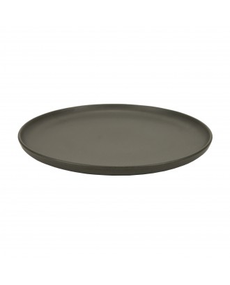 Farfurie ceramica pentru cina, 27 cm, Mira Dark Grey - VILLACER